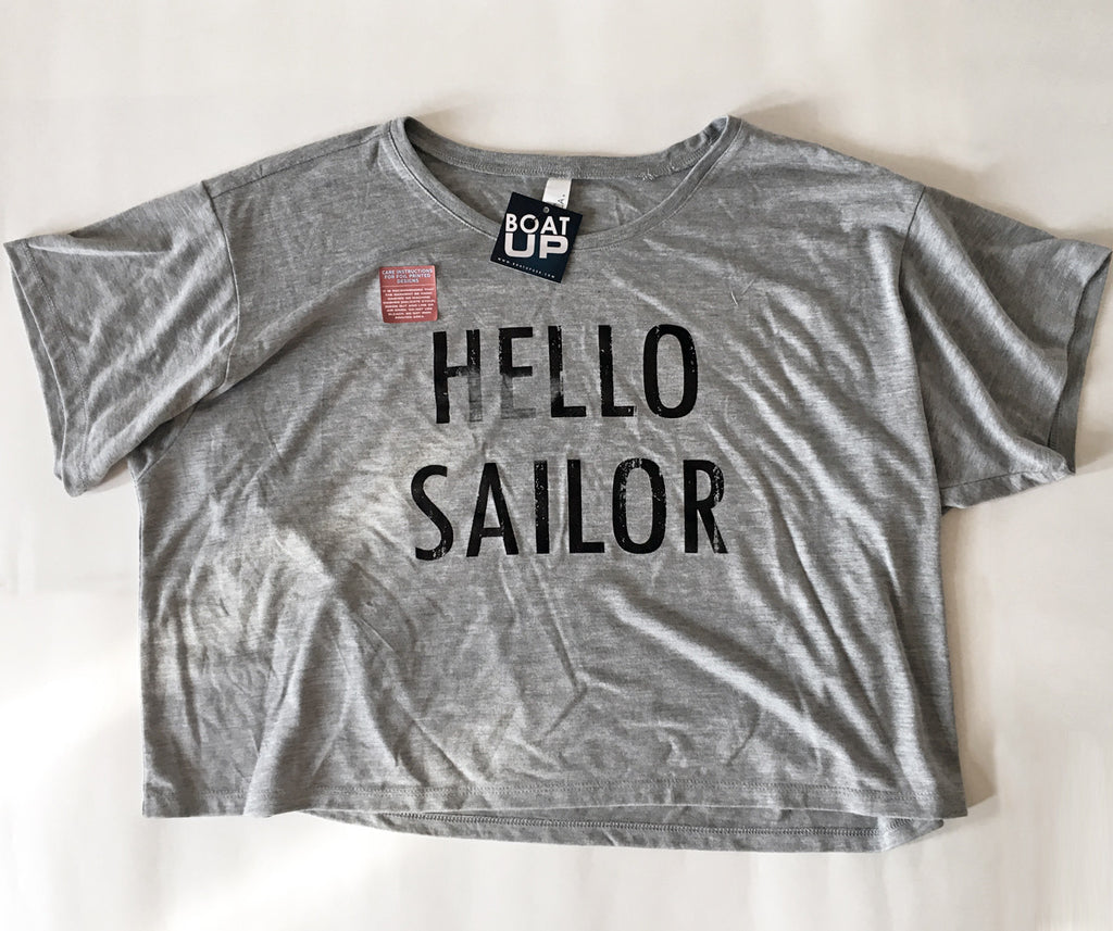 Women's Hello Sailor Flowy T shirt