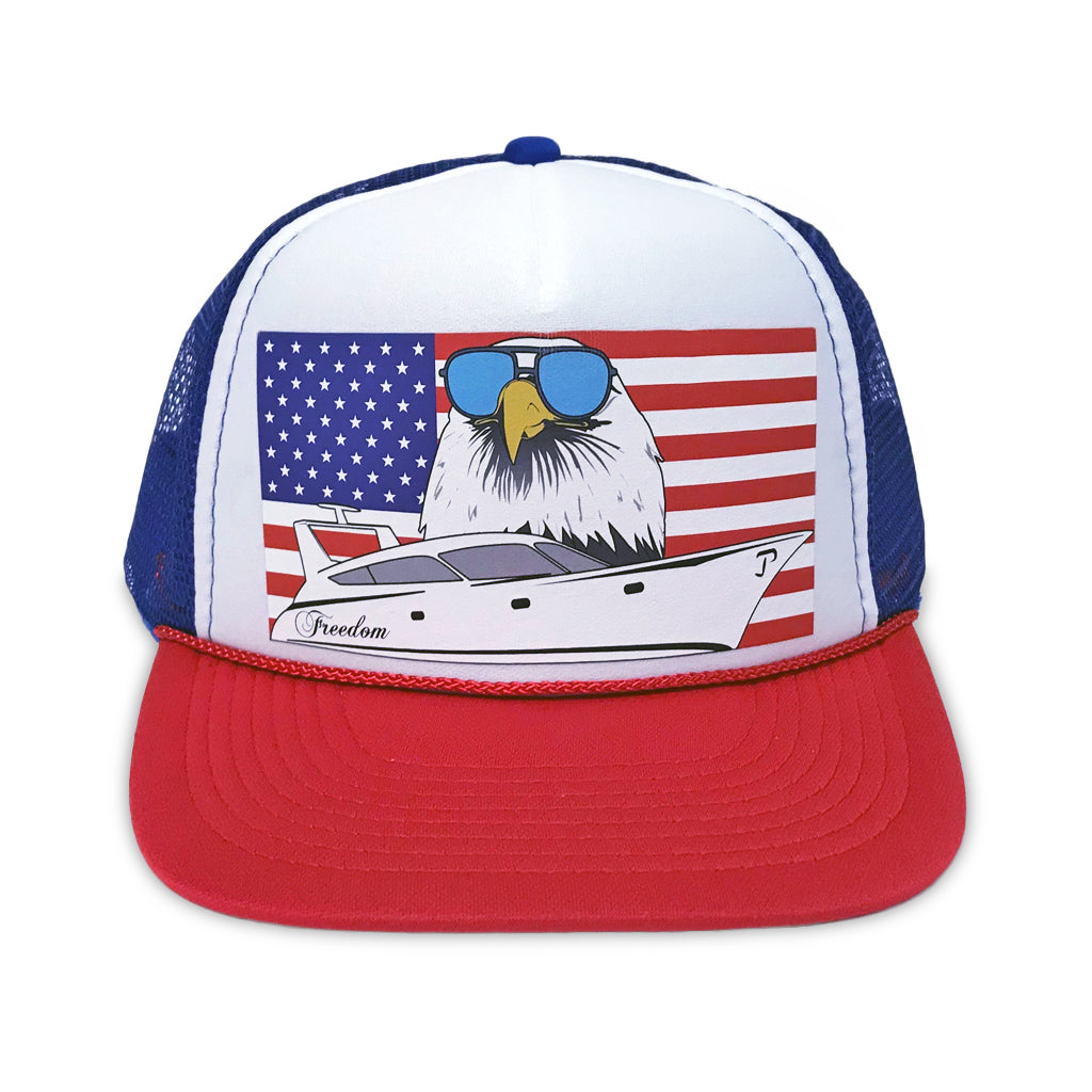 USA Eagle Trucker Hat