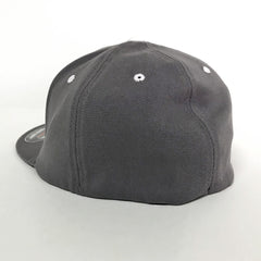 Baseball Style Fitted Patch Hat - (L/XL) Gray