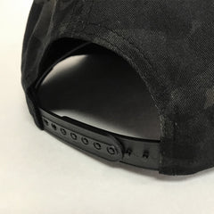 Premium Classic Snapback - Black Camo