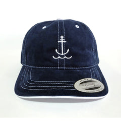 Dad Style Anchor Hat - Navy