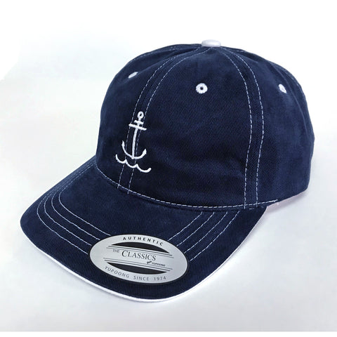 Dad Style Anchor Hat - Navy