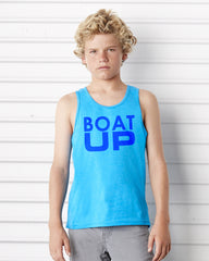 Kid's Neon Blue Tank Top